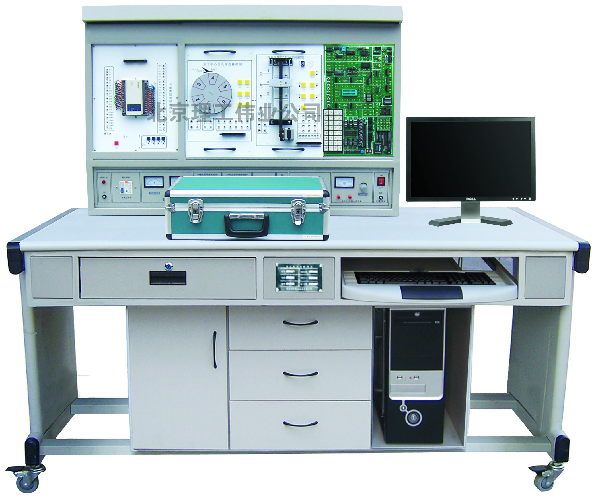 LGS-01B PLC可編程控制系統(tǒng)、單片機實驗開發(fā)系統(tǒng),自動控制原理綜合實驗裝置